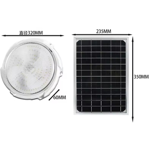 Lámpara de Techo LED Solar para Exteriores de Alta Calidad, Moderna, de 100w, 150w, 200w, 300w, para Casa, Habitación, Jardín - Product Image 5
