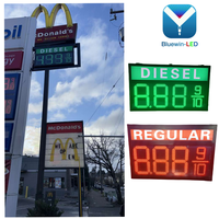 Letrero LED para Precios de Gasolina |   Fabricante de Pantallas de Precios de Combustible para Exteriores en China