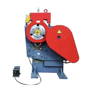 combined punching shearing machine metal sheet ironworker hydraulic combined punch and shear machine hydraulic iron worker