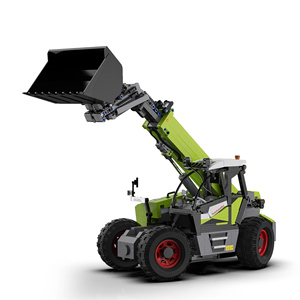 Cada 1/17 C61051W Rc chargeur télescopique <span class=keywords><strong>grue</strong></span> brique jouets 1469 pièces 2.4G Rc assemblage chargeur ingénierie bloc de construction camion - Product Image 3