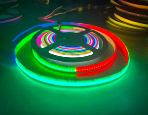 Cao CRI 90 rgbic pixel ws2811 576LED 720LED 12V 24V không thấm nước IP65 IP67 IP68 <span class=keywords><strong>LED</strong></span> Strip COB RGB <span class=keywords><strong>LED</strong></span> sọc 2811 24V ngoài trời - Product Image 3