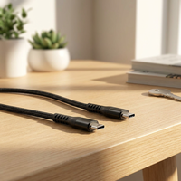 Premium Nylon trenzado 6A 60W PD cargador rápido USB tipo C a C Cable de datos de alta velocidad para iPhone Apple 15 16 17 Pro