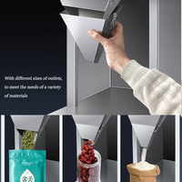 Machine de remplissage verticale quantitative pour granulés et poudres, distributeur de sacs, machine de remplissage pour céréales, assaisonnements et sucre