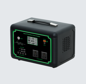 แผงโซลาร์เซลล์กลางแจ้ง 300W พร้อมคอนโทรลเลอร์ PWM อินเวอร์เตอร์คลื่นไซน์บริสุทธิ์ พอร์ต USB - Product Image 1