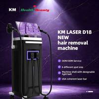 Machine d'épilation au laser à diode OEM ODM 808nm, logo personnalisé, salon commercial, spa, clinique, CE MDR