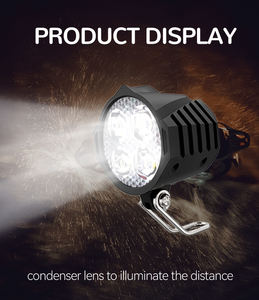 Kit d'éclairage LED avant arrière électrique de vente chaude 120dB et klaxon pour la conduite de nuit Caractéristiques portables et étanches pour Ebike - Product Image 3