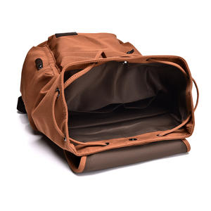 Sac à dos décontracté grande capacité pour étudiants, sport, voyage en plein air, ordinateur portable, imperméable, en toile avec cordon de serrage – Vente en gros - Product Image 5