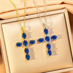 <span class=keywords><strong>สร้อย</strong></span>คอผู้หญิงทรงหัวใจประดับเพชรคิวบิกเซอร์โคเนียชุบทอง สไตล์สปอร์ต ขายดีข้ามพรมแดน แมทช์ได้กับทุกชุด แฟชั่นเฉพาะกลุ่ม - Product Image 4