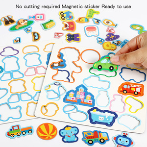 <span class=keywords><strong>Activités</strong></span> d'apprentissage pour enfants d'âge préscolaire, jeu de société magnétique pour l'école à domicile, jeu de simulation de scène domestique, <span class=keywords><strong>livre</strong></span> d'<span class=keywords><strong>activités</strong></span> <span class=keywords><strong>Montessori</strong></span> pour garçons et filles - Product Image 4