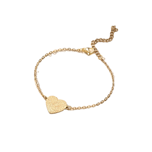 Pulsera Unisex de Acero Inoxidable Chapada en Oro con Inscripción de Mapa Palestino, Luna y Paz, Estilo Islámico Árabe Musulmán - Product Image 1