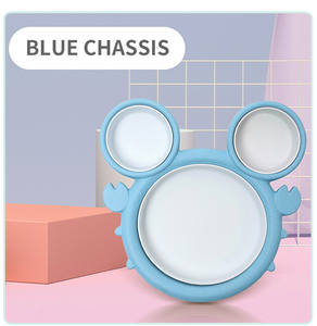 Bol de dessin animé <span class=keywords><strong>Mickey</strong></span> pour enfant, plats boîte à déjeuner, bébé enfants bol d'alimentation de riz, assiette à collation en plastique, <span class=keywords><strong>vaisselle</strong></span> 1 pièce - Product Image 6