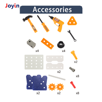 Ensemble d'outils pour enfants établi 41 pièces avec perceuse électrique, capuchon d'ingénierie, ensemble de jeu éducatif Montessori STEM, cadeau pour les tout-petits