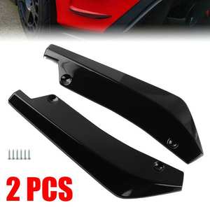 จัดส่งฟรี ชุดแต่งกันชนหลังรถยนต์ 2 ชิ้น สีดำเงา - Product Image 1