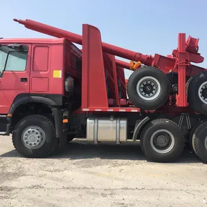 Große Leistung 6x6 8x8 Holzwagen Howo Shacman Euro II Holz transporter zu verkaufen