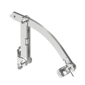 FS7140 scatola di distribuzione in acciaio inossidabile pulsante supporto telescopico cerniera di supporto per coperchio pieghevole girevole - Product Image 3