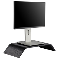 Support d'ordinateur en bois de bambou SAMDI SD-003Ba, design moderne, résistant à la compression et à la flexion, pour le bureau ou la salle d'étude