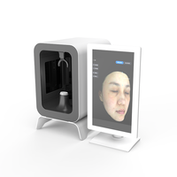 Machine faciale de scanner de testeur d'analyseur UV de diagnostics de peau 3D pour le diagnostic dermatologique