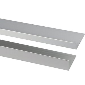 Profilo di Rivestimento Angolare Tipo 'L' 15x10x1 mm - Satinato - Barra da 2 m 955 - Product Image 2