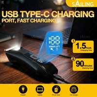 Tondeuse corporelle Manscape SR6-2026-2 pour hommes, tondeuse pour le corps et les parties intimes, étanche IPX7, rechargeable par USB-C, lame en céramique