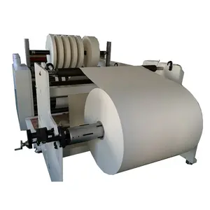 Automatic Slitting Machine Paper Cup Bottom Paper Kraft Paper Plastic Film Roll Slitter Rewinder Machine