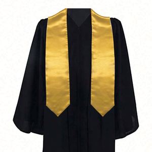 Venta al por mayor de fábrica: Cinta de raso personalizada para graduación, lazo para el cuello, de gran demanda - Product Image 5