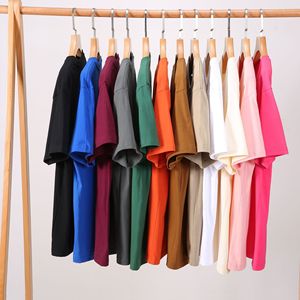 Camiseta de gran tamaño de algodón 200 Gsm para hombre, ropa de calle con hombros caídos de tamaño europeo, camiseta informal para hombre, precio bajo - Product Image 2