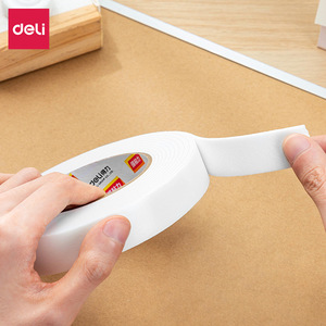 Deli Double Sided Tape 1.2cm Foam Adhesive Tape For Office Use - Product Image 1
