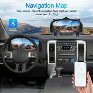 NaviHua LCD Instrument for Dodge <b>RAM</b> 2008-2012 Dashboard Panel Cluster CockPit Player Speedometer Digital Upgrade Kit - Product Image 5