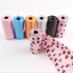 Sacs à déjections canines compostables en amidon de maïs personnalisables, directement de l'usine, sacs poubelles pour animaux de compagnie avec enveloppe PBAT à dégradation totale - Product Image 5