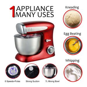 Mixeur électrique puissant pour la <span class=keywords><strong>cuisine</strong></span> à domicile avec bol en acier inoxydable de 6,5 pintes, mélangeur à spirale haute performance pour la pâte - Product Image 2