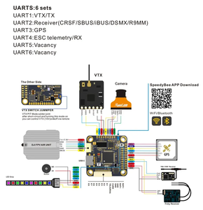 Precio al por mayor T-Motor <span class=keywords><strong>F7</strong></span> Pro Mini ESC con función completa 30x <span class=keywords><strong>F</strong></span>. Controlador para Drones de Carreras RC con salida Wifi, piezas DIY - Product Image 3