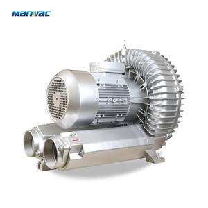 Pompe à <span class=keywords><strong>air</strong></span> à vide à anneau de 10 CV 7,5 kW, souffleur d'<span class=keywords><strong>air</strong></span> turbo haute puissance, souffleur industriel à aspiration régénérative - Product Image 4