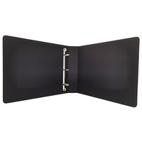 Porte-documents à 3 anneaux en cuir PU avec logo personnalisé Modernqiu pour l'archivage des produits