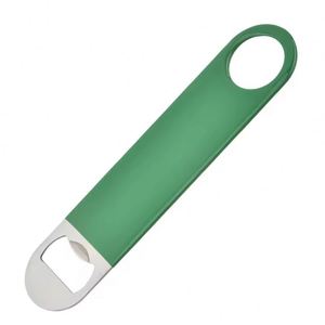 Personalized <b>Engraved</b> Leatherette Beer Party Favor Bartending <b>Tools</b> Stainless Steel Bottle Opener - Product Image 4