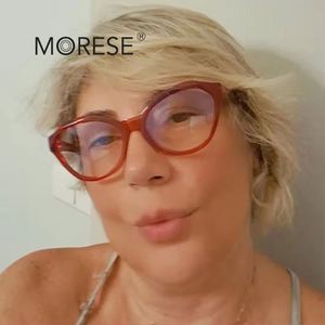 Gafas Ópticas XINLI2141 para Mujer, Montura Completa Flexible TR90 con Estampado Animal Ojo de Gato, Anti Luz Azul, para Uso Diario - Product Image 3