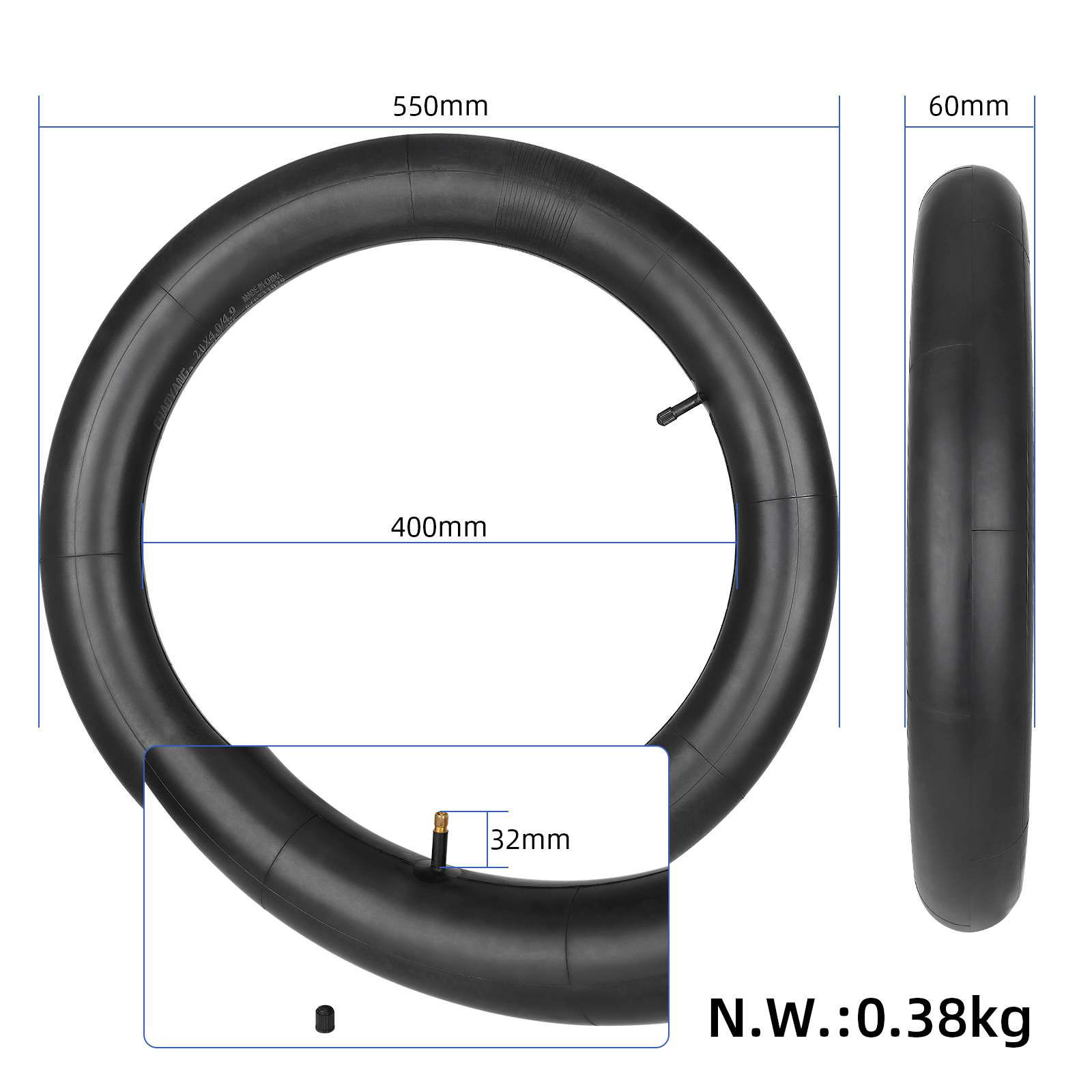 Chaoyang 20*4.0/4.9 Inner Tube Fat
