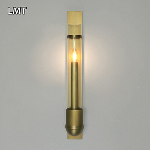 Lámpara de Pared Moderna de Diseño Largo y Grande para Hotel, con Pantalla de Cristal, Lámpara de Pared de Metal Dorado de Lujo para Sala de Estar, Decoración del Hogar - Product Image 2