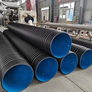 200mm 300mm 500mm 600mm 800mm 1000mm 1200mm HDPE 이중벽 골판지 내구성 친환경 지하 배수관 - Product Image 2