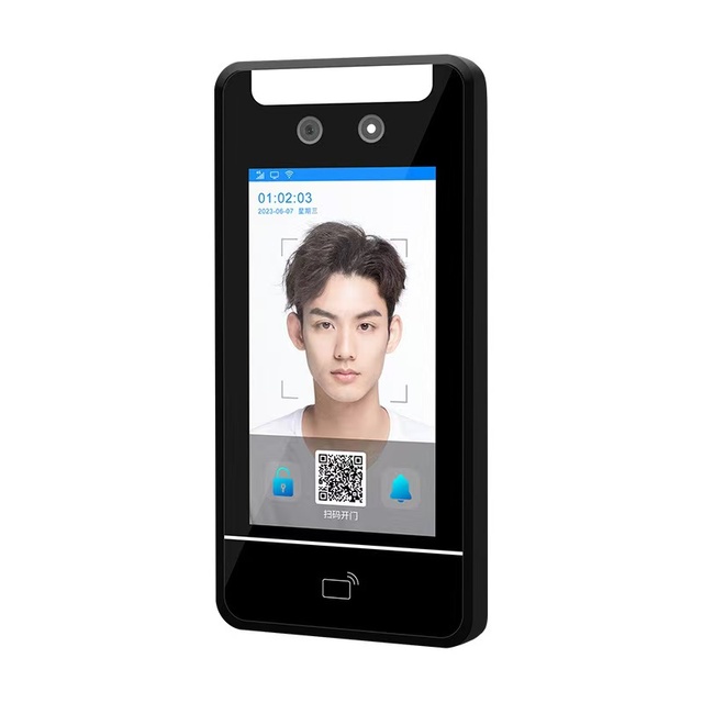 Factory Wholesale Access Controller & Time Attendance Device WiFi Facial Recognition & Fingerprint Night Vision Free SDK API