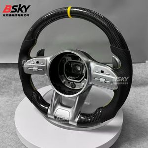Volant sport en fibre de carbone personnalisé avec revêtement en cuir (pour <span class=keywords><strong>Mercedes</strong></span>-Benz Classe S E 260 L/E 300 L/S <span class=keywords><strong>320</strong></span>/S 350 L) |   Modèle 809 - Product Image 2