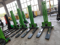 Chariot élévateur autoporteur d'occasion ATS à prix d'usine, transpalette autoporteur, chariot élévateur portatif avec options de jambes de support, muletto