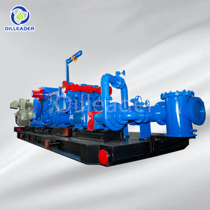 משאבת בוץ תלת-פעמית חד-פעמית, מונעת דיזל/חשמל, מפלדת פחמן איכותית, תואמת לתקן בינלאומי, למקדחות. - Product Image 6