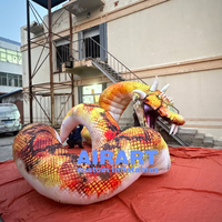 Diskon besar balon ular raksasa cobra tiup hewan kartun