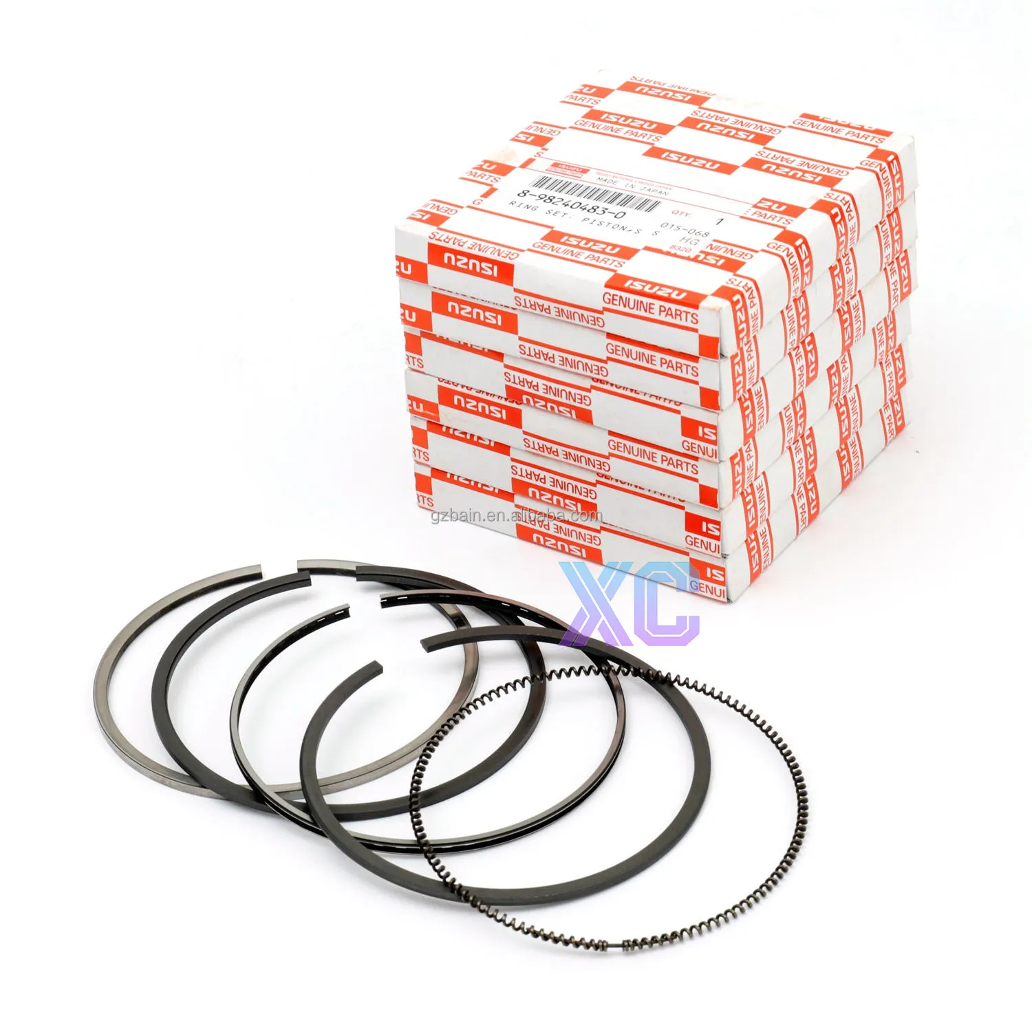 Chất lượng cao lót Kit npr bán buôn Piston Ring cho động cơ máy xúc 4bd1/6BD1/6bg1/C240/4hk1/6hk1/6sd1/6wg1