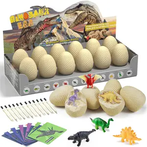Dig It Out Dinosaur Egg Dig Kit Jouets fossiles Dino Eggs Science Kits éducatifs STEM Jouets pour enfants