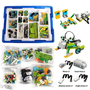 8-12歳キッズ教育プログラム可能な電子玩具DIYクリエイティブ組み立て建物玩具Wedo2.0