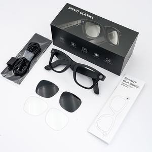 Lunettes Intelligentes Tendance 2026 E02 avec Caméra 8MP 4K, Transfert WIFI, Contrôle Gestuel ChatGPT, Lecture Musicale, Lunettes Connectées d'Extérieur avec Caméra - Product Image 1