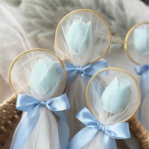 Vela Aromática de Tulipanes, Diseño Metálico de Lujo, Recuerdo de Boda, Regalo para el Día del Maestro, Fragancia para el Hogar - Product Image 2