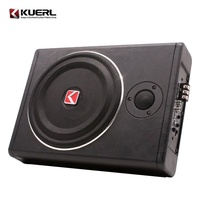 Subwoofer de voiture portable 12V mini haute puissance sous le siège, audio de voiture actif, subwoofer fin de 8 pouces