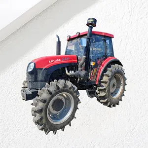 Mini tractores agrícolas usados compactos YTO LX1304 130HP tractores de ruedas a la venta en China